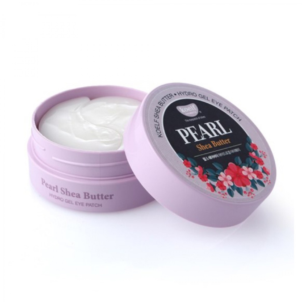 Патчи для глаз с маслом ши и жемчугом Petitfee Koelf Pearl & Shea Butter Eye Patch