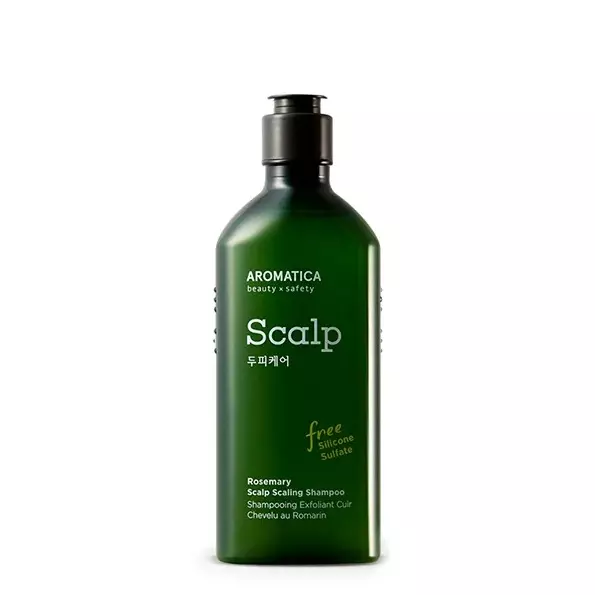 Бессульфатный шампунь с розмарином AROMATICA Rosemary Scalp Scaling Shampoo